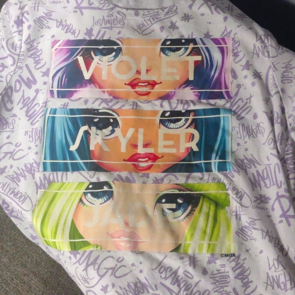 2 Girls Rainbow High Shirts - Picture 5 of 6